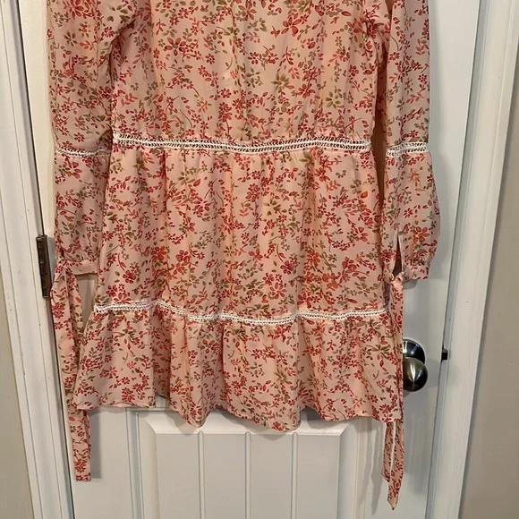 For Love and Lemons Sweet Disposition Swing Dress Pink Floral Size XS - Picture 10 of 10